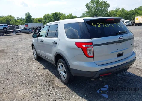 2015 Ford Police Interceptor from USA, damaged, VIN 1FM5K8AR6FGC67537